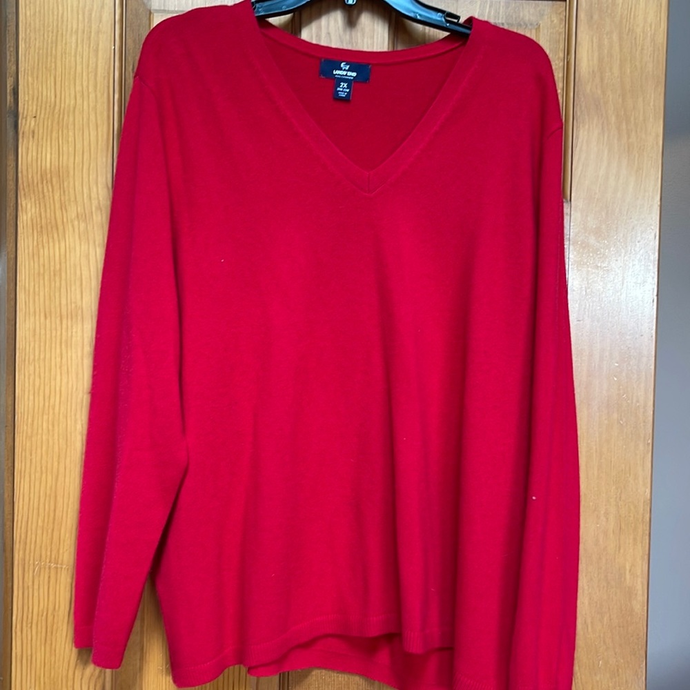 Lands End cashmere sweater size 2X